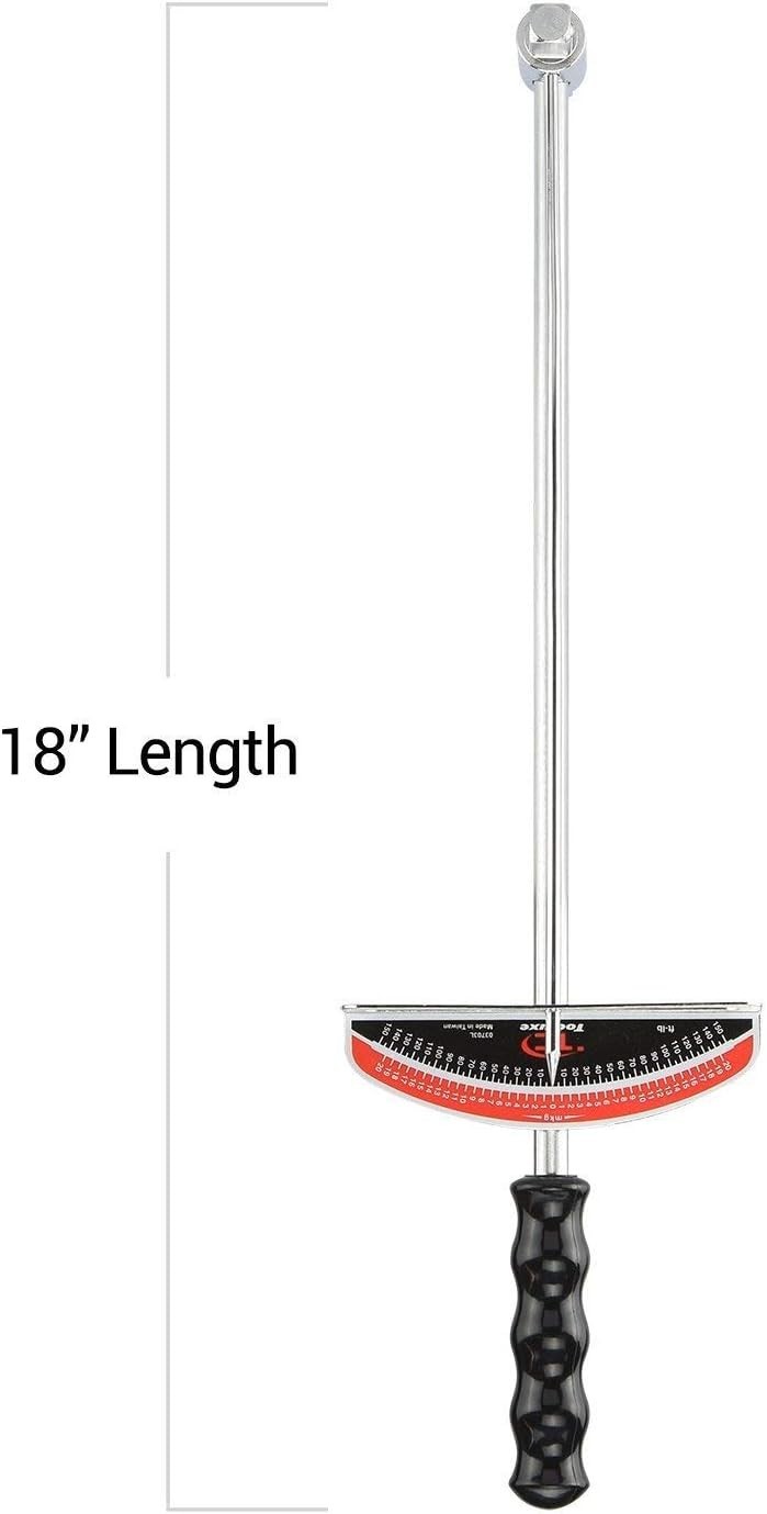 Dual Drive Torque Wrench Set 17" Length