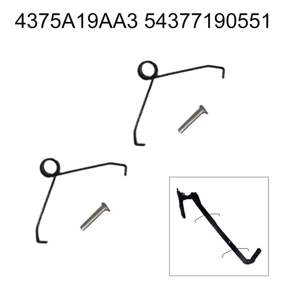 Convertible Roof Folding Bracket Spring Repair Kit 54375A19AA3 For BMW For E93