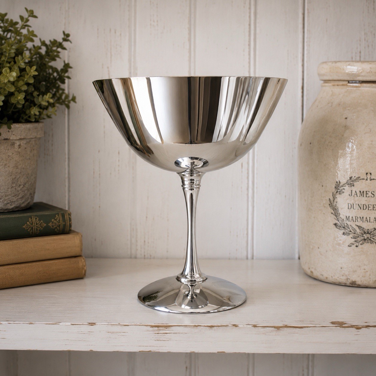 VTG Salem Silverplate Goblet 5” Gothic Medieval Style Chalice Made in Portugal