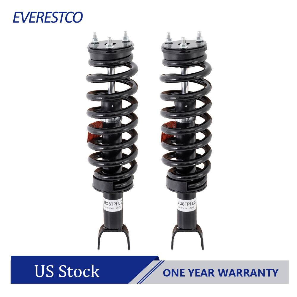 Pair Front Complete Struts Assembly Shocks For Dodge Ram 1500 4WD 2006 2007 2008