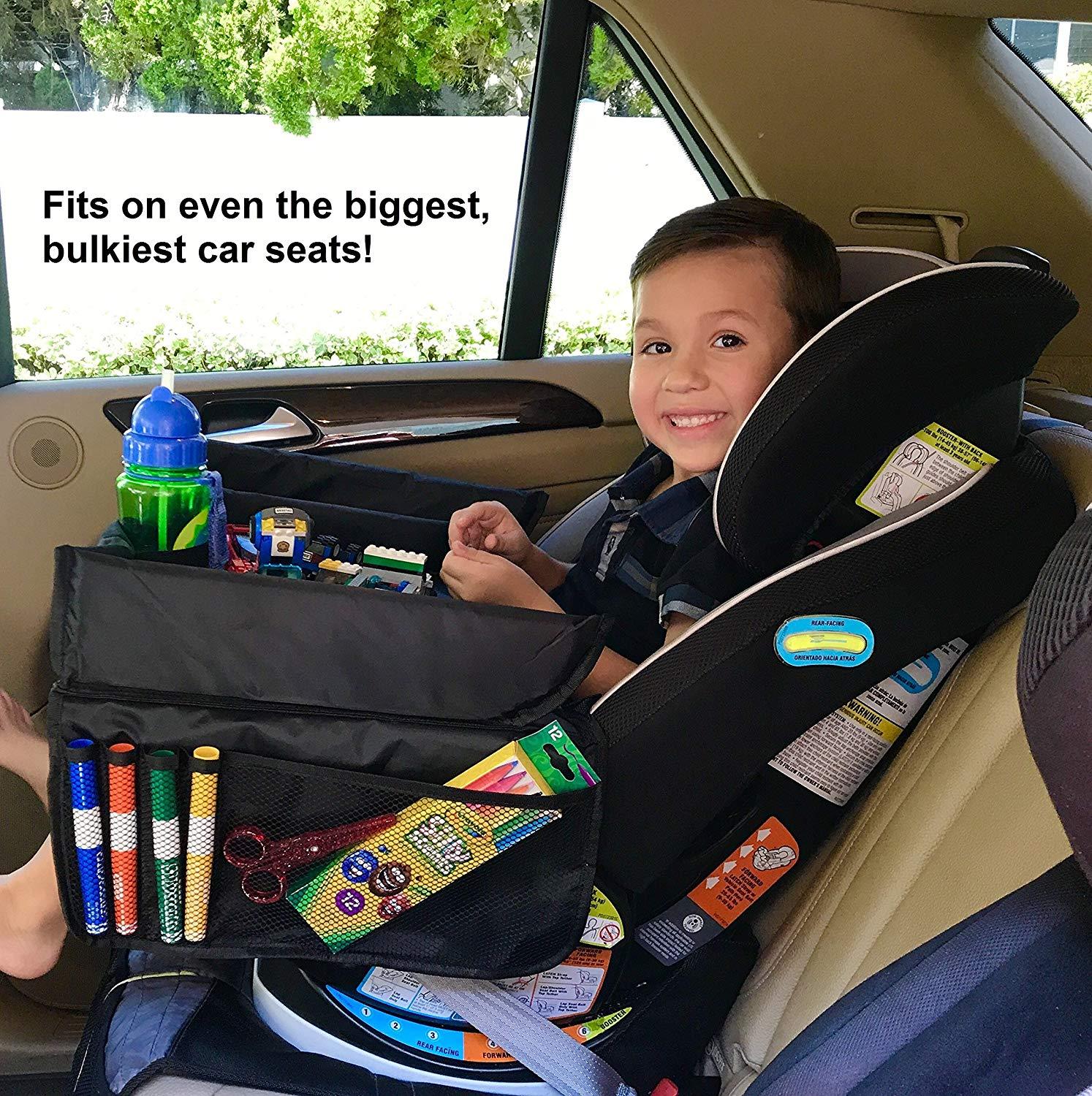 KIDS TRAVEL TRAY black