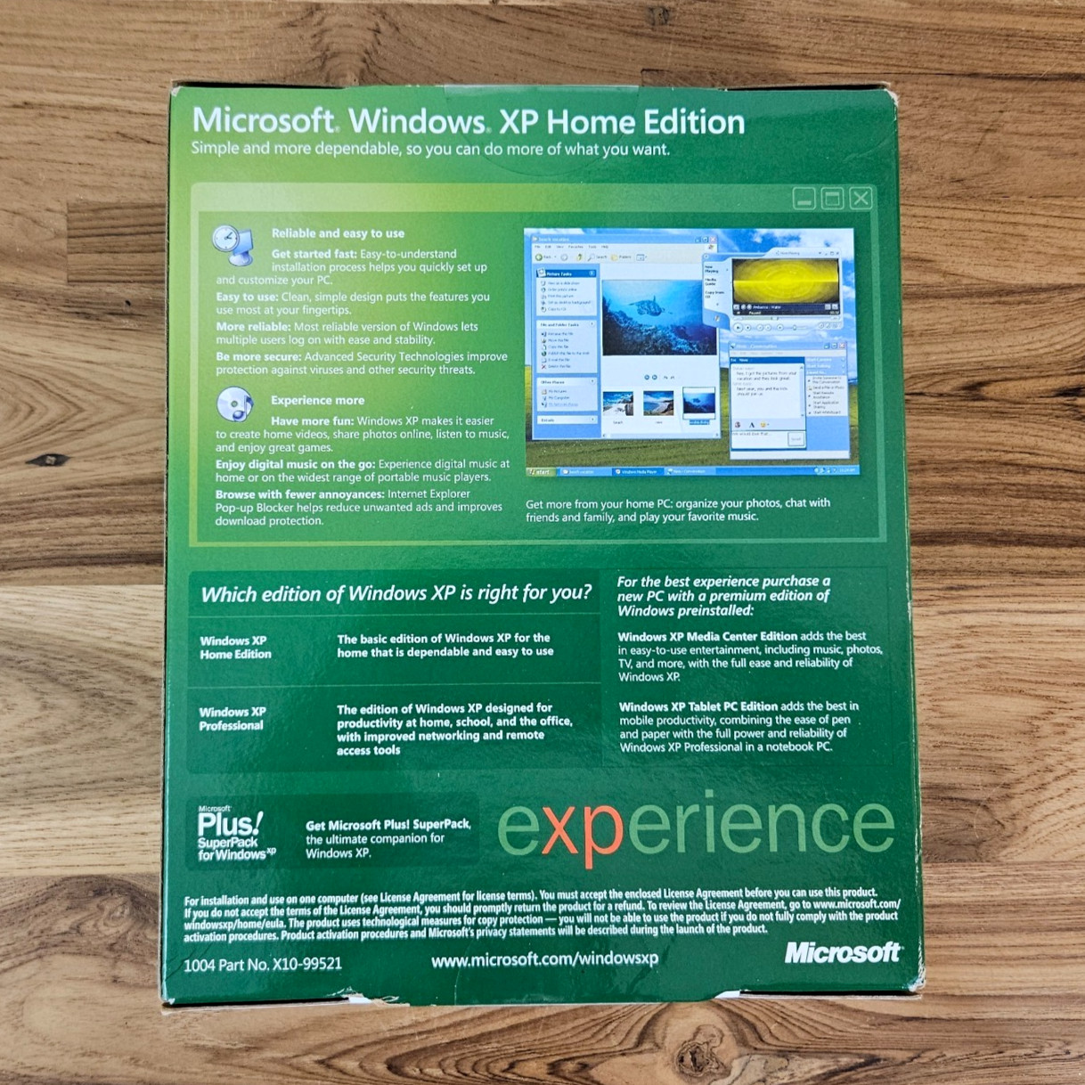 2002 Microsoft Windows XP Home Edition Upgrade, New Sealed