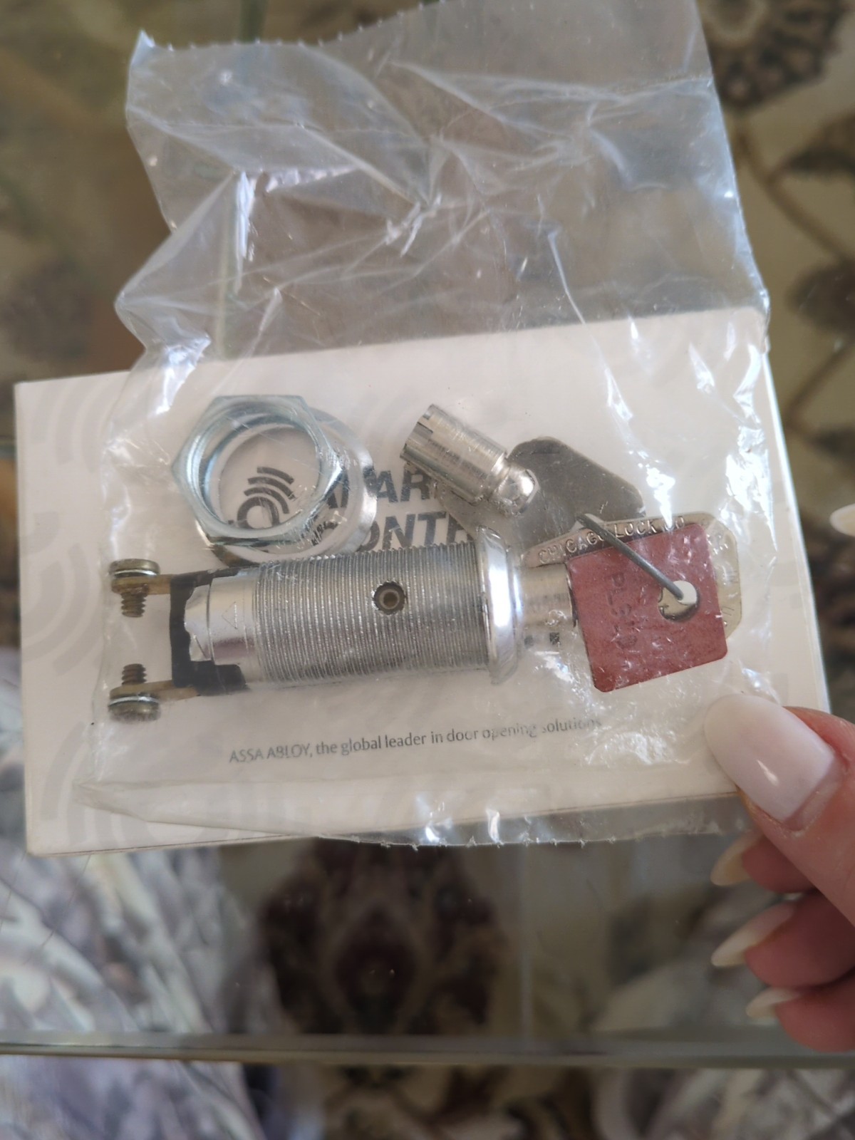 New Alarm Controls ASSA ABLOY KA-105A On/Off Key Switch