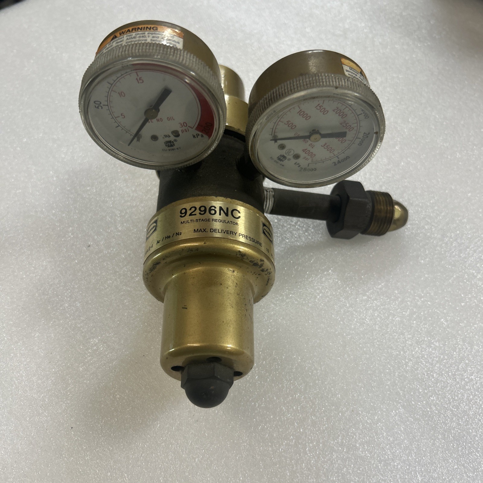 Harris 9296NC High Performance CO2 Multi Stage Regulator