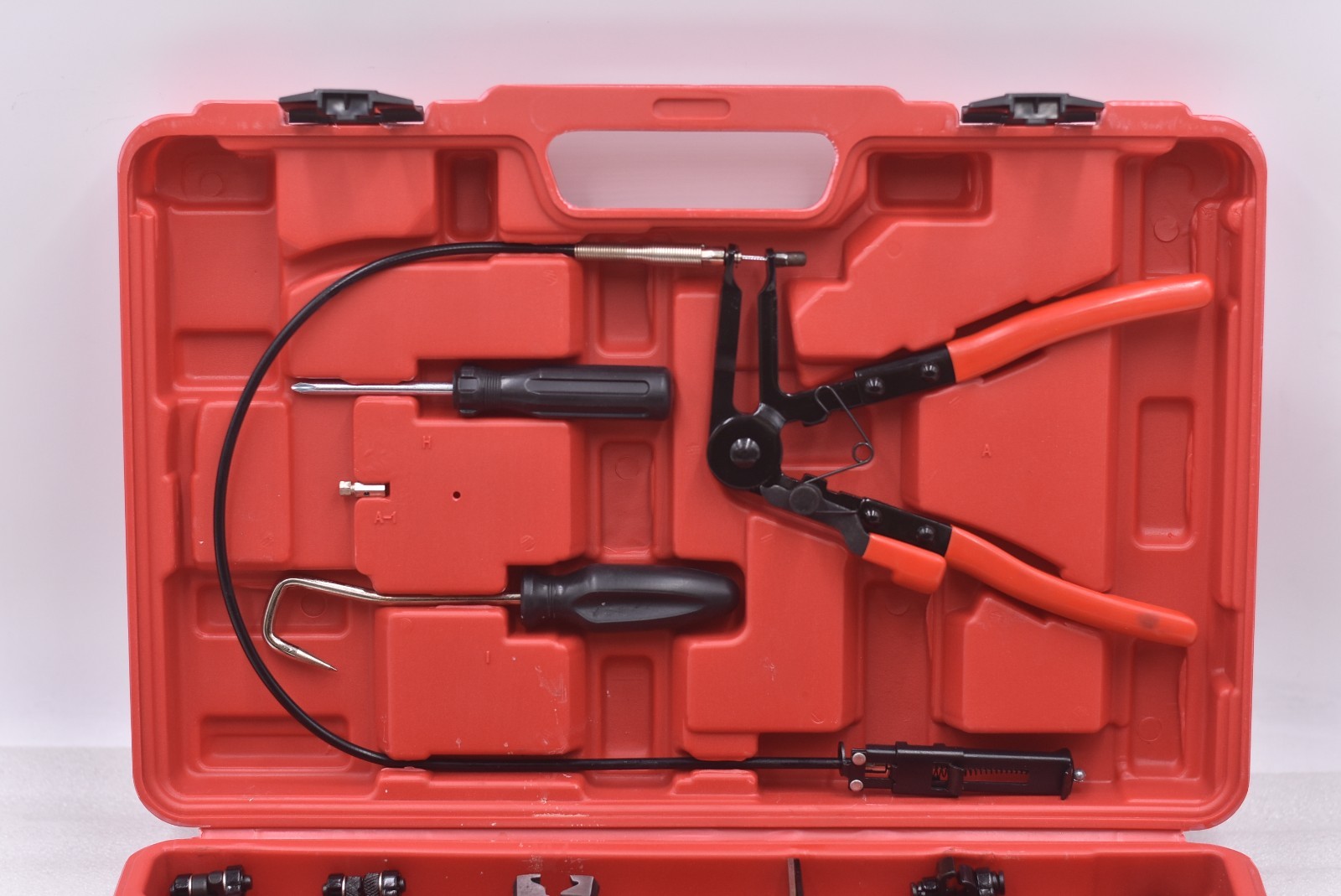 HardwareFactoryStore 9 Piece Flexible Tool Set - Red