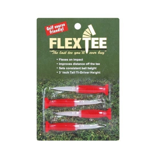 FlexTee Flexible 3" Golf Tees 4 Pack