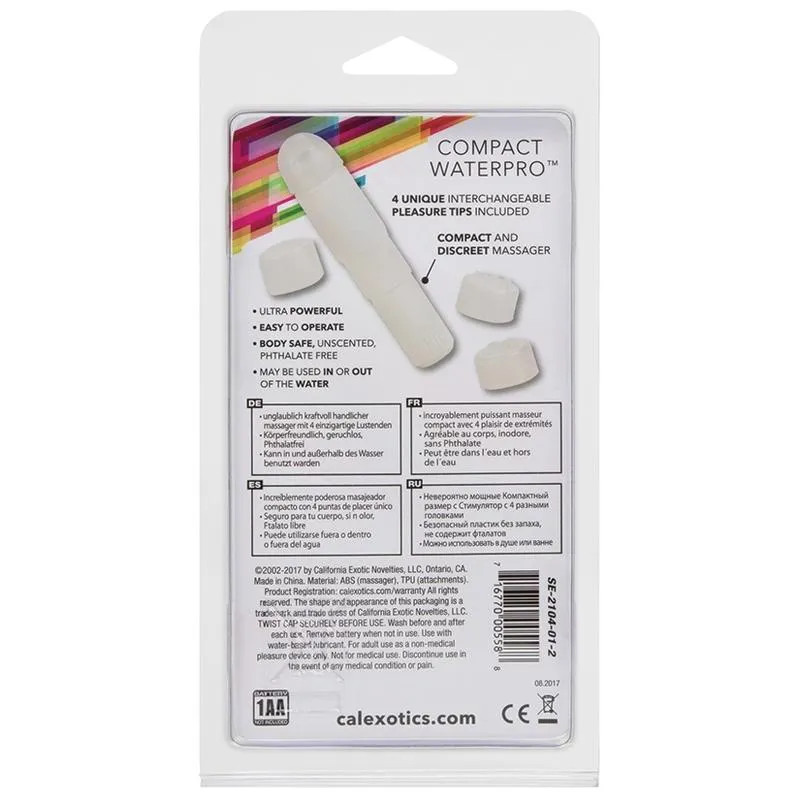Compact Water Pro Massager 4"