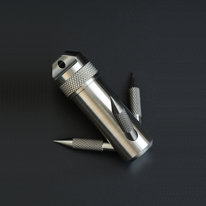 Throw Out Grappling Hook Capsule Waterproof Container Anchor Outdoor EDC Gift