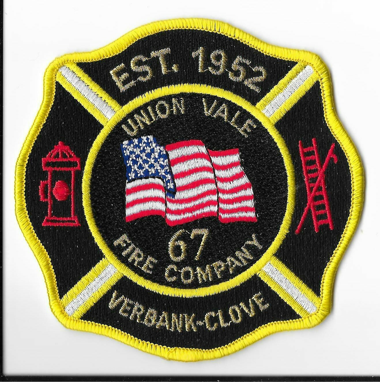 Union Vale Fire Company 67, New York Shoulder Patch
