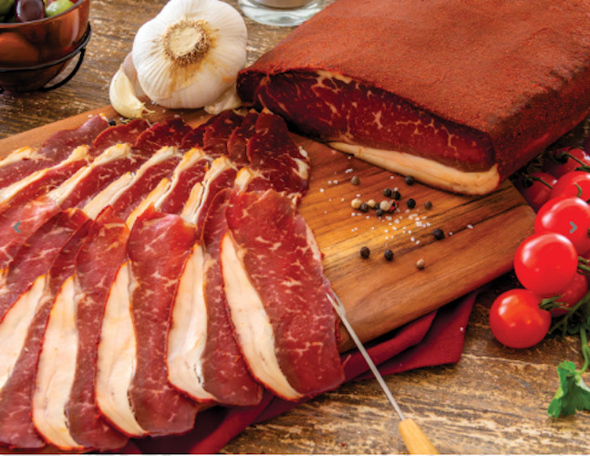 OHANYANS HALAL BASTIRMA - FATTY Sliced Cured Beef 8 oz (Pastirma)