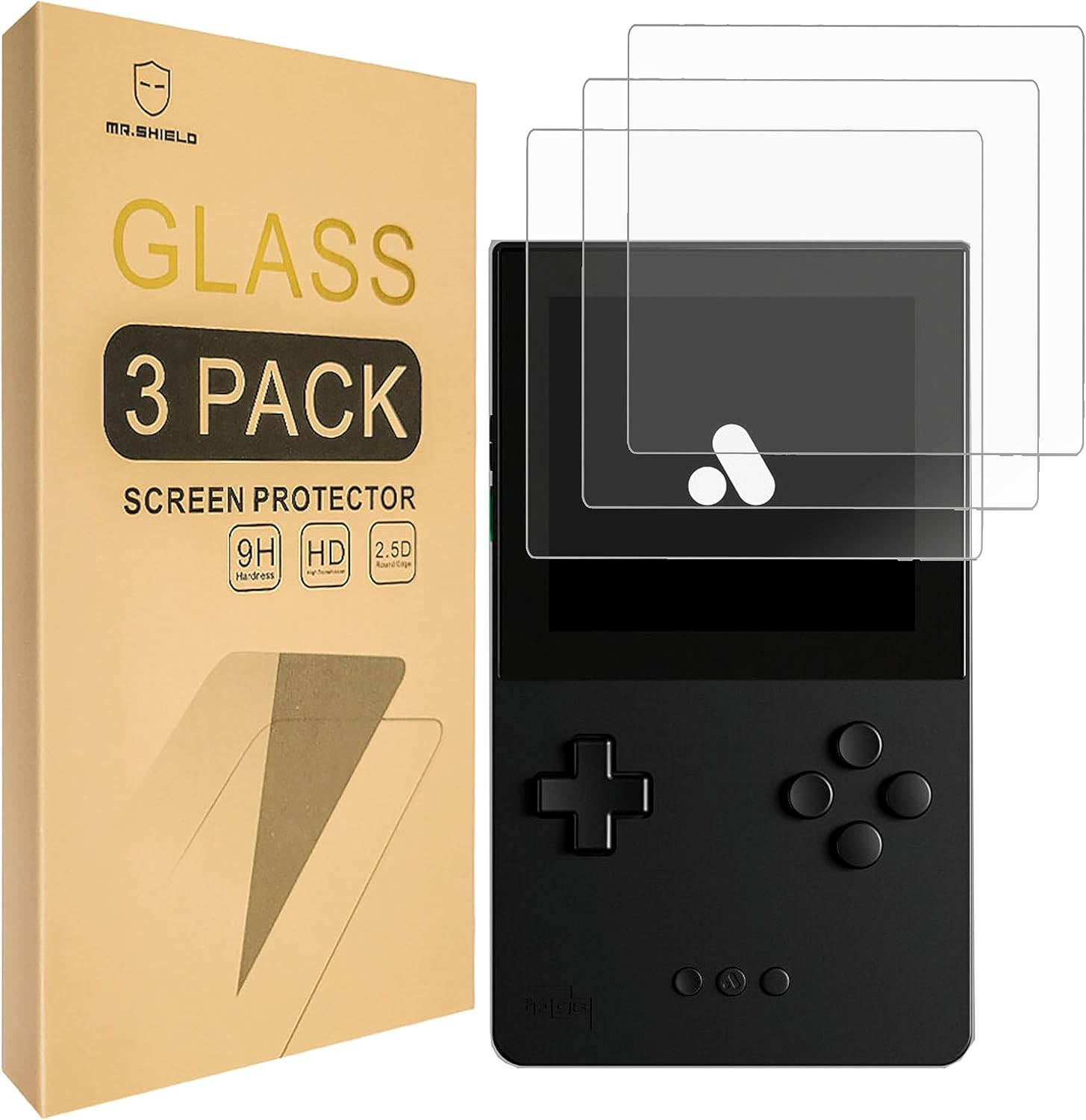 [3-Pack] Screen Protector for Analogue Pocket [Tempered Glass] [Japan Glass with