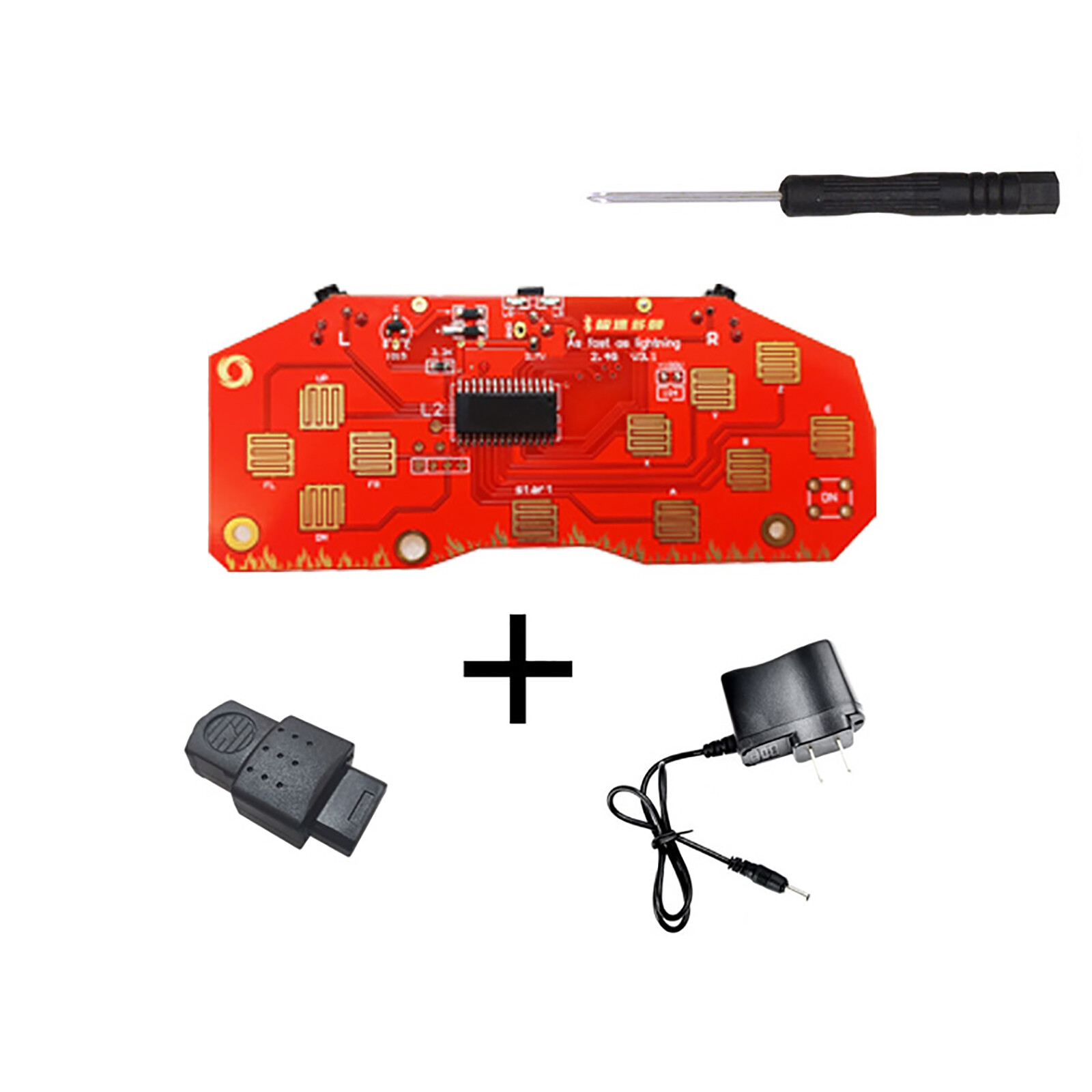 2.4GHz Motherboard Receiver for Sega Saturn Gamepad Controller