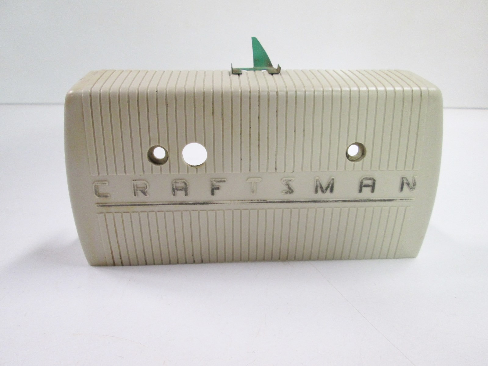 Carriage Side Cover Tan/Gold Plastic Vintage Sears Craftsman 10" Radial Arm Saw