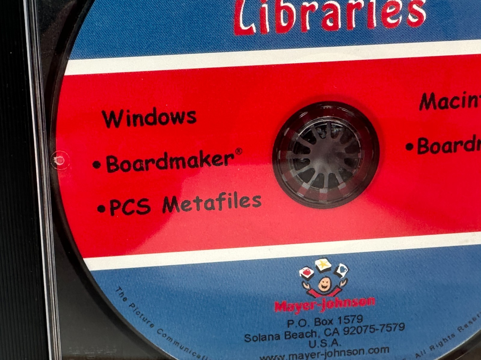 98 Addendum Libraries Boardmaker PCS Metafiles, Mayer-Johnson