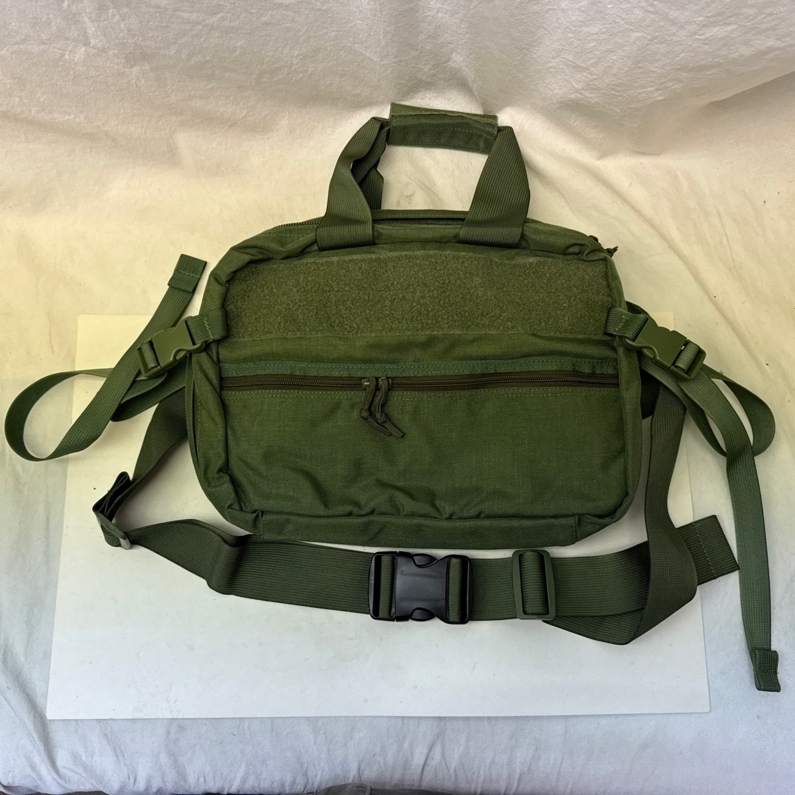 London Bridge TMP-0281 Tactical Medical Shoulder Bag OD Sew Sample Olive Drab