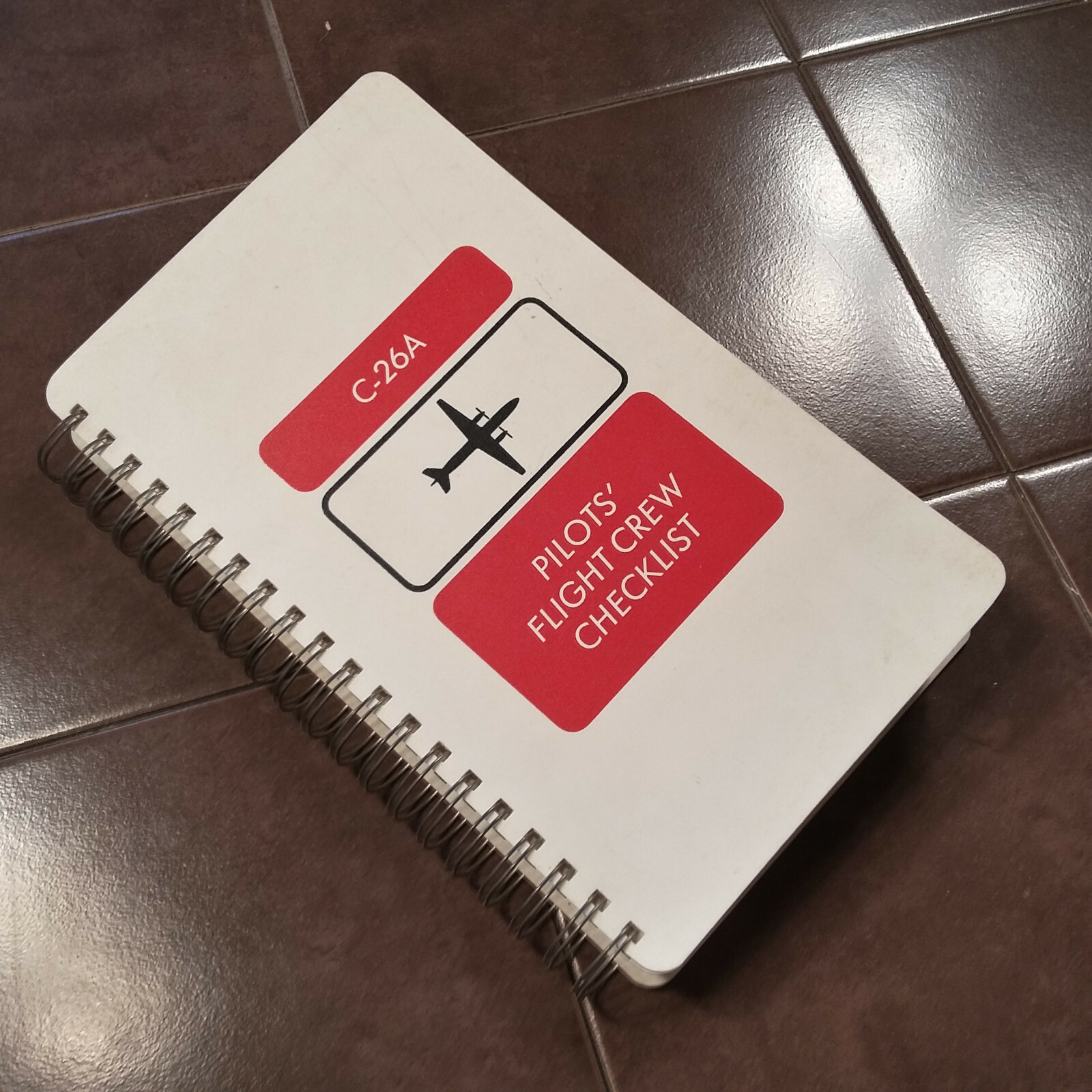 Fairchild C26A Pilot's Flight Crew Checklist aka Metro III (Model SA227-AC)