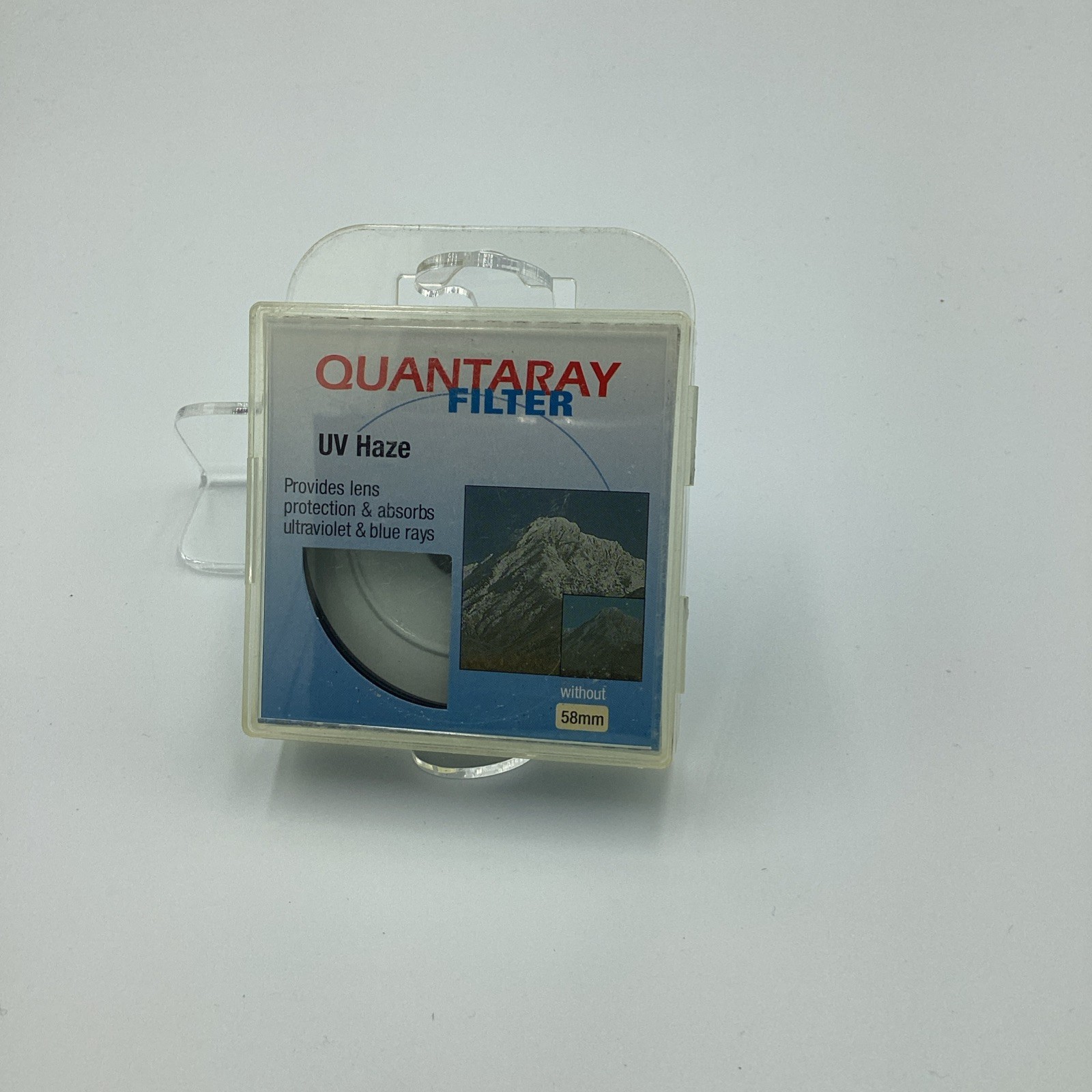 Quantaray UV Haze (241662014) 58 mm Filter NEW OPEN BOX