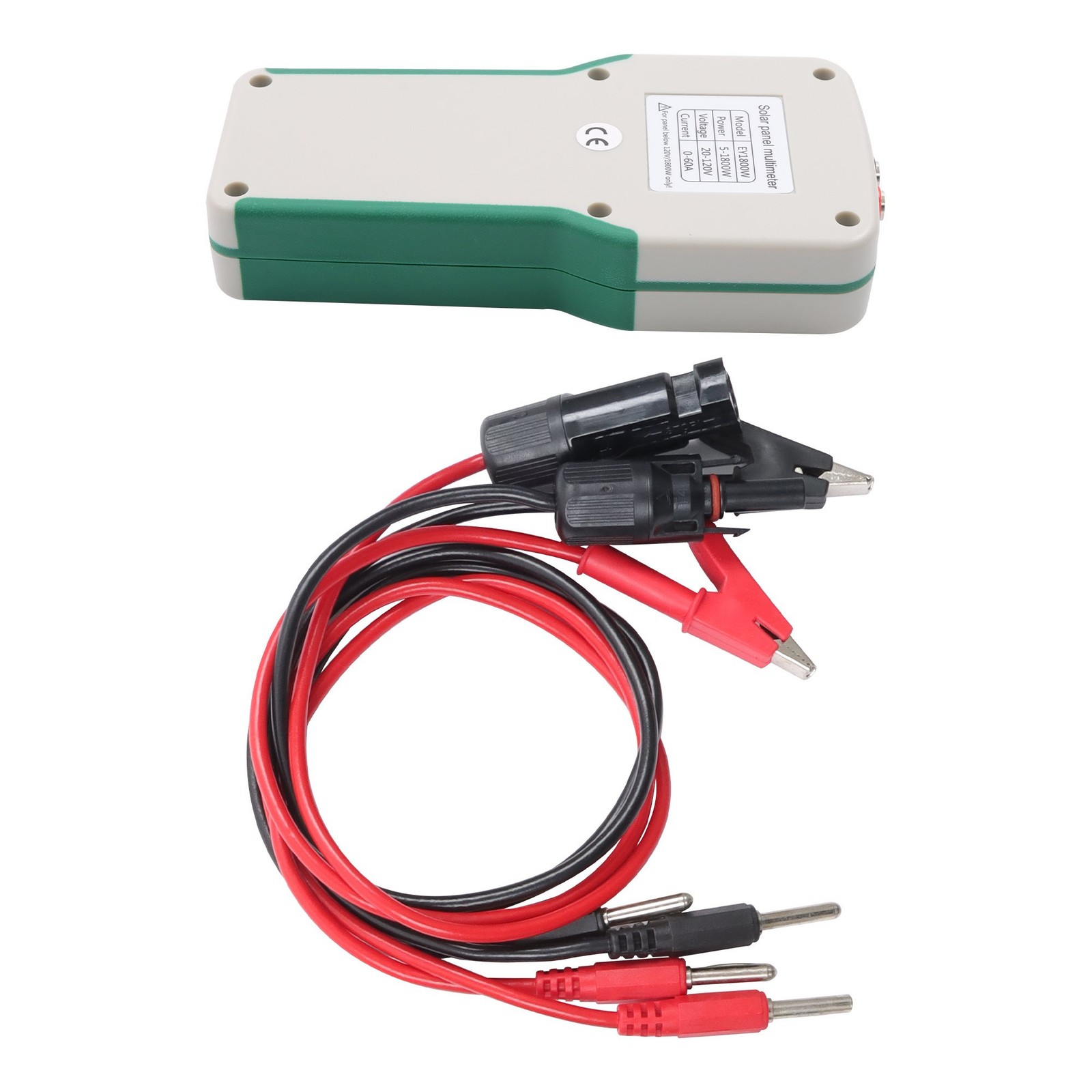 1800W MPPT Meter - Measures Solar Open Circuit Voltage & Load Current