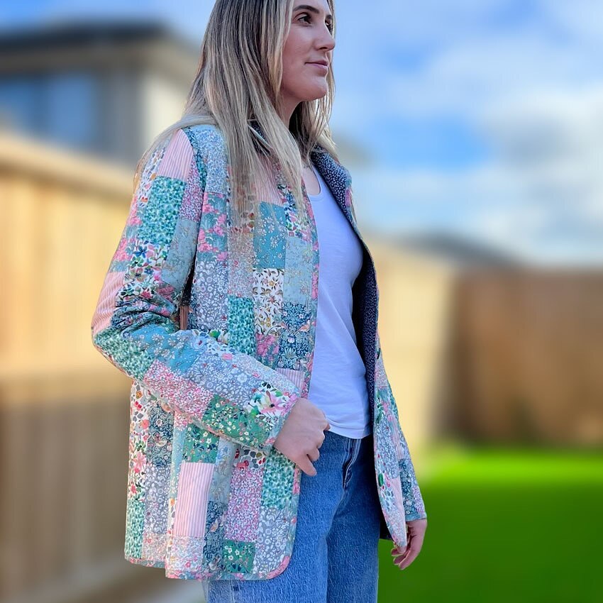 Laura Jacket Pattern by Creative Abundance