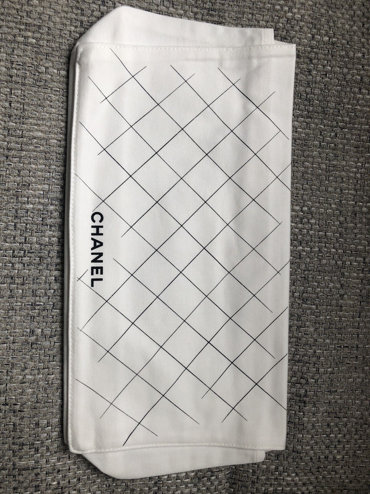 New Authentic Chanel Small Classic Flap 13x8.5x3in Dust Bag