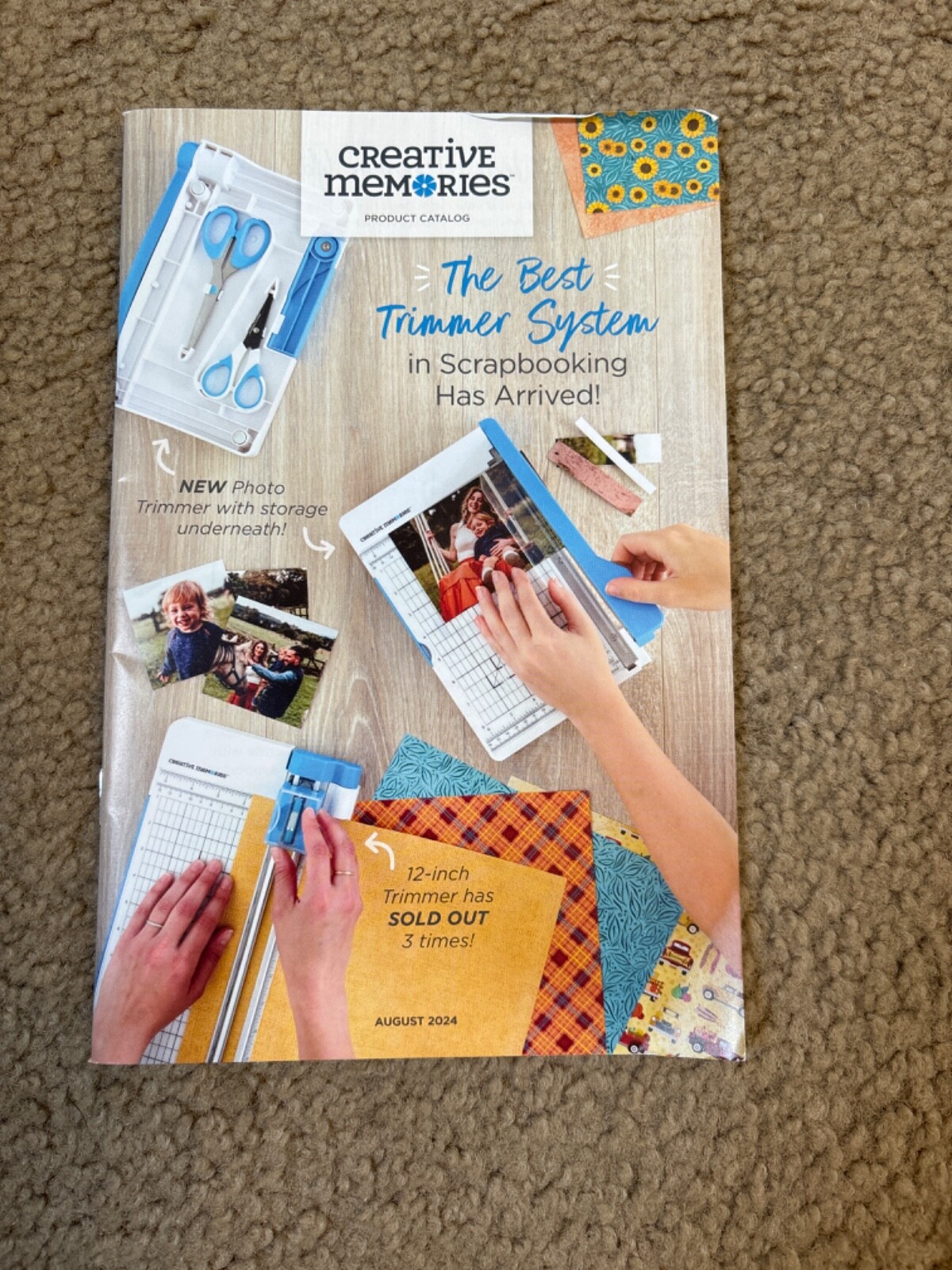 Creative Memories Storybook Product Catalog Consultant 2024 August