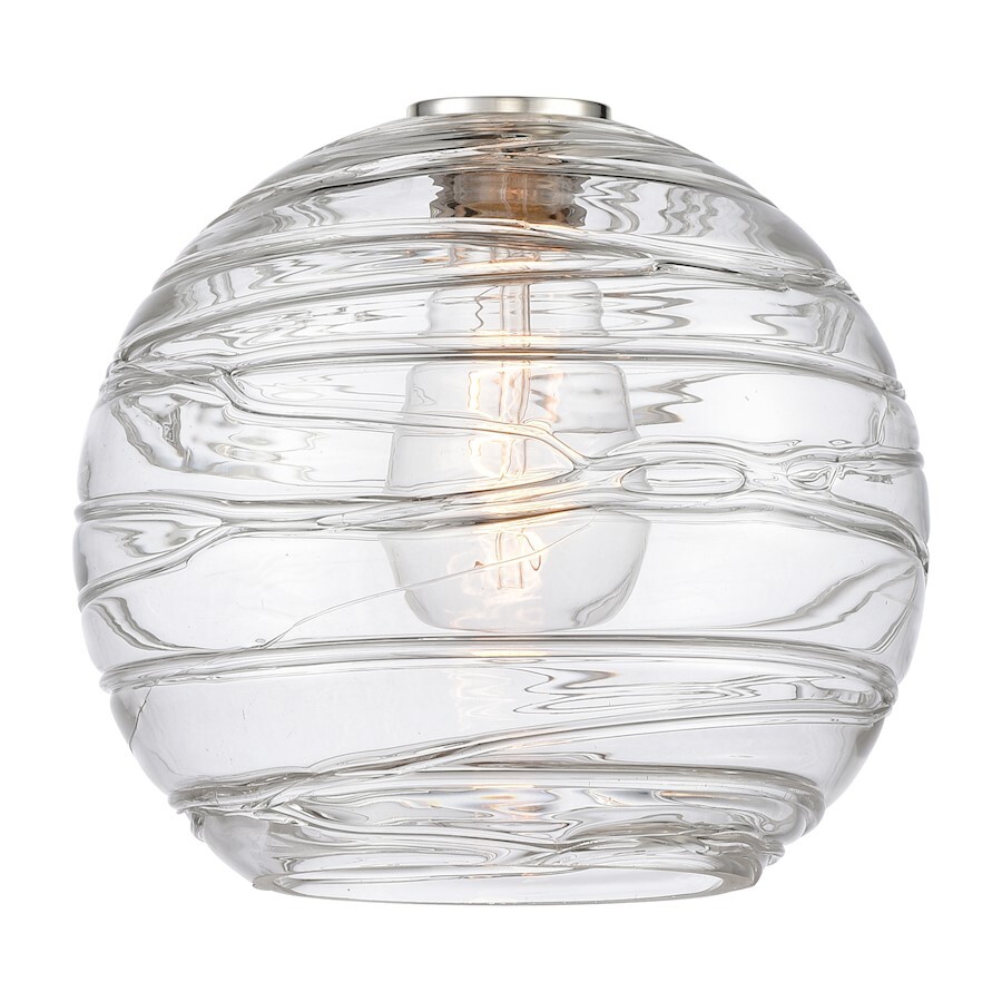 Innovations G1213-10 Large Deco Swirl, Clear - G1213-10