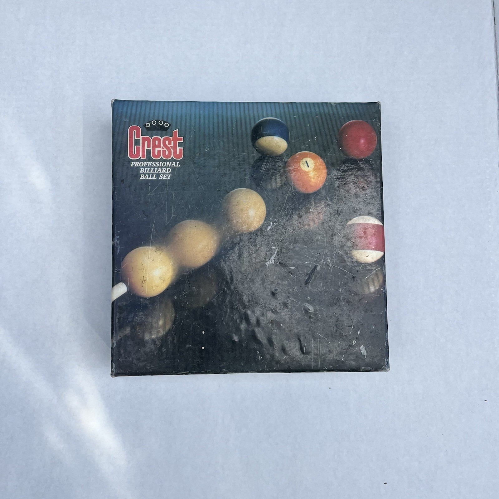 Billiard Pool Balls Professional Vintage Set In Original Box Full COMPLETE
