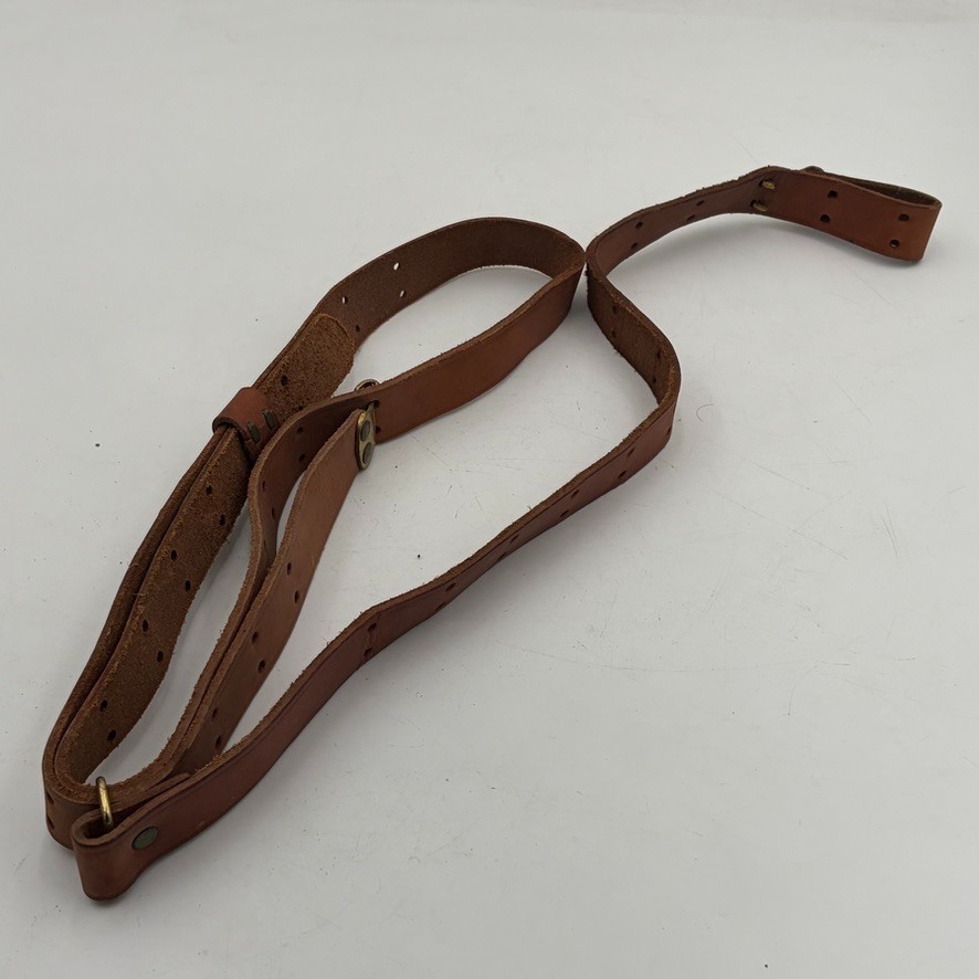 M1907 WW2 Rifle Replacement Strap Sling Leather Springfield Armory  USA Made