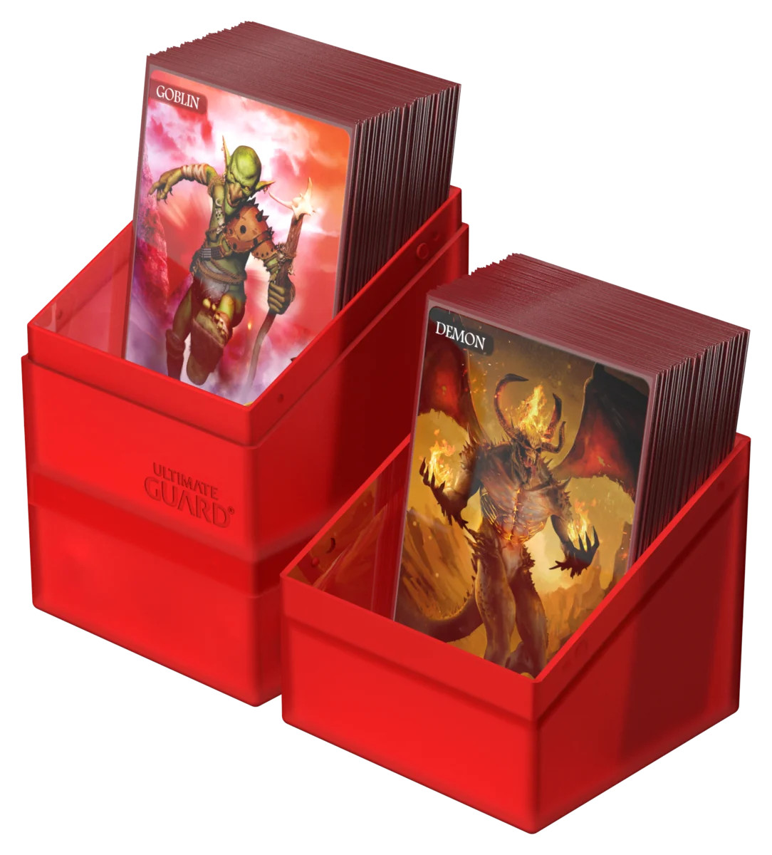 1 Ultimate Guard Boulder'N'Tray Ruby 100+ Deck Case