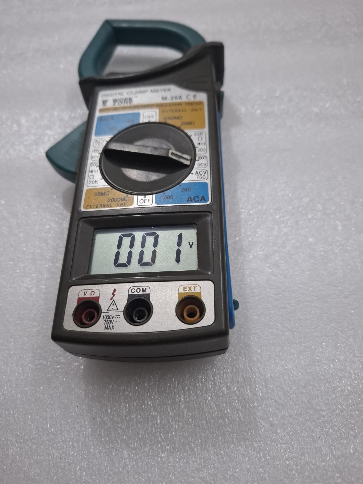 WZ WORK ZONE M-266 DIGITAL CLAMP METER