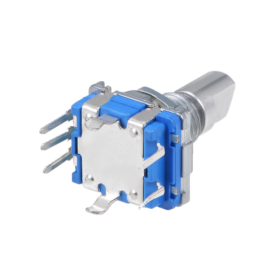 360 Degree Rotary Encoder Code Switch Digital 7 Pins 8mm D-Shaft 10pcs