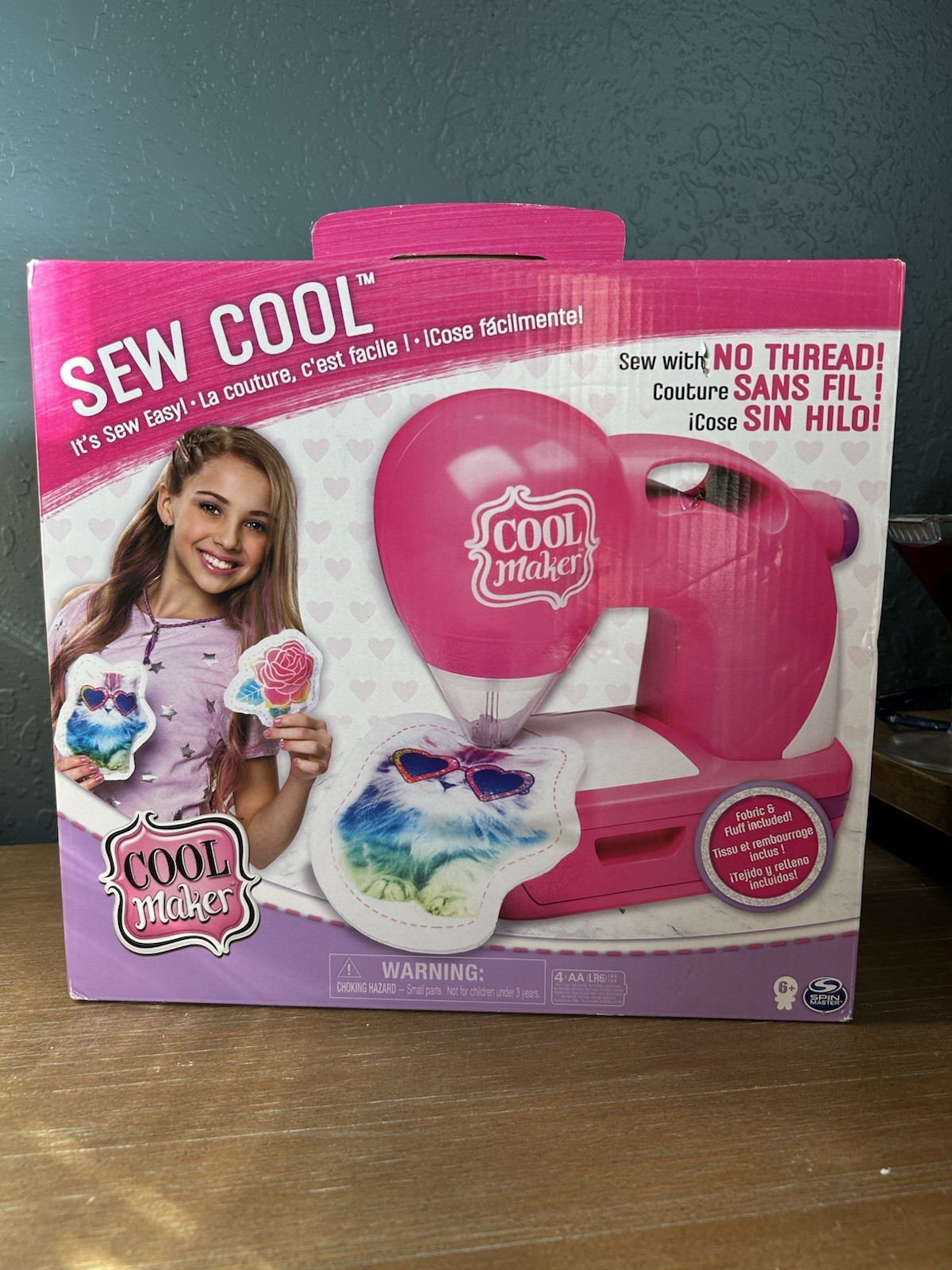 New In Box Sew Cool Sewing Machine No Thread Sewing Machine