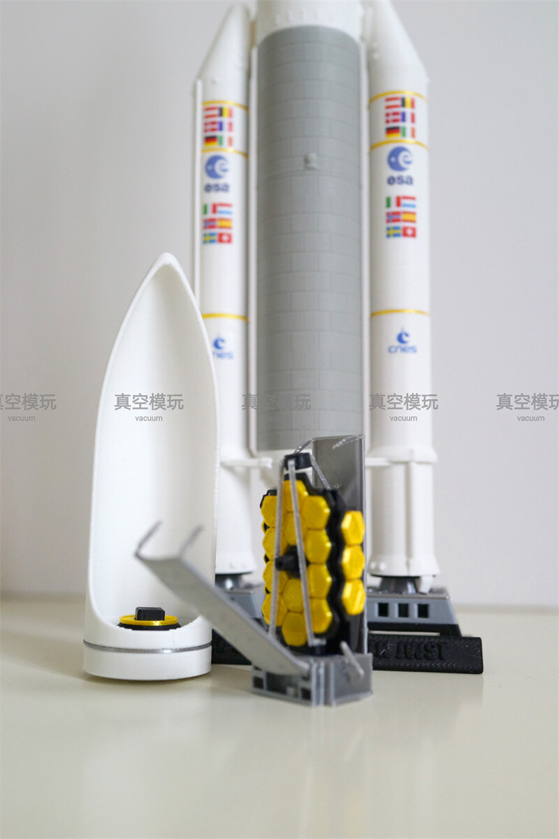 1/144/200 Scale Ariane 5 Launch Rocket Webb Space Telescope Finished Model Kit