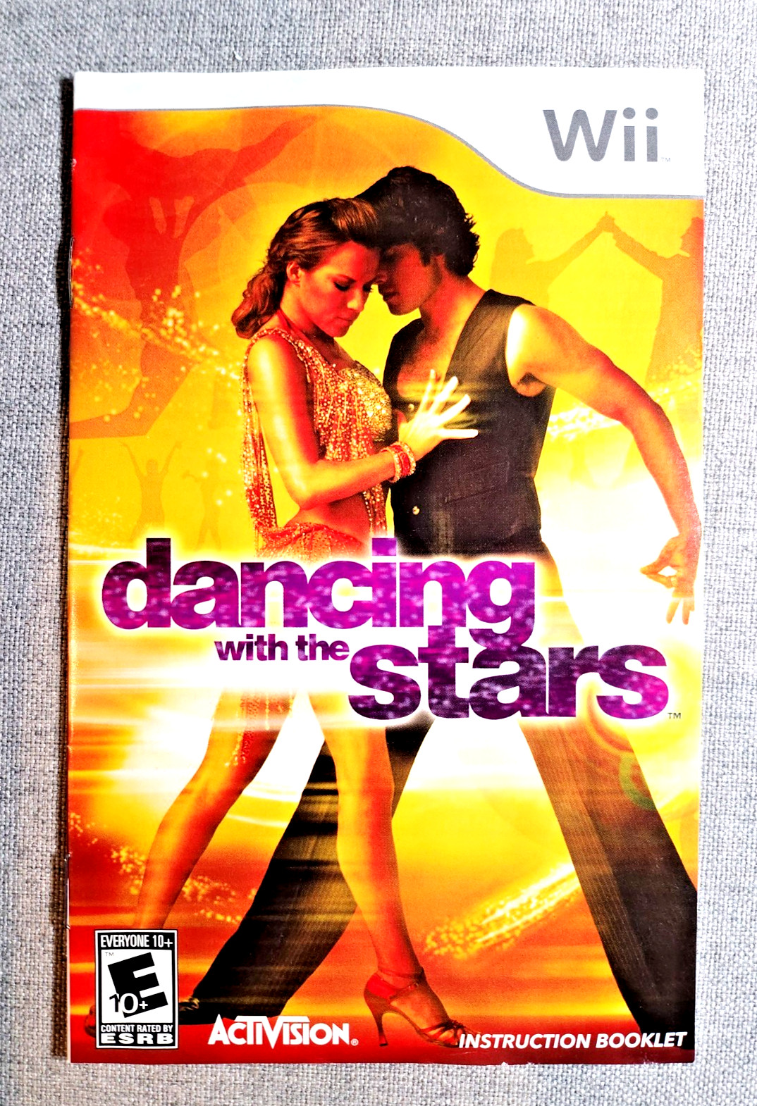 Dancing with the Stars Instruction Manual Only - Nintendo Wii