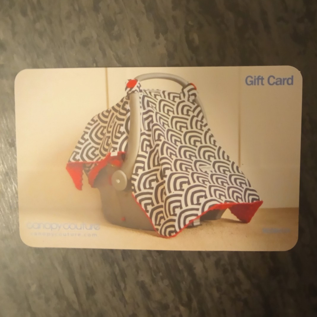 Canopy Couture Baby Gift Card - No Expiration Month/Year