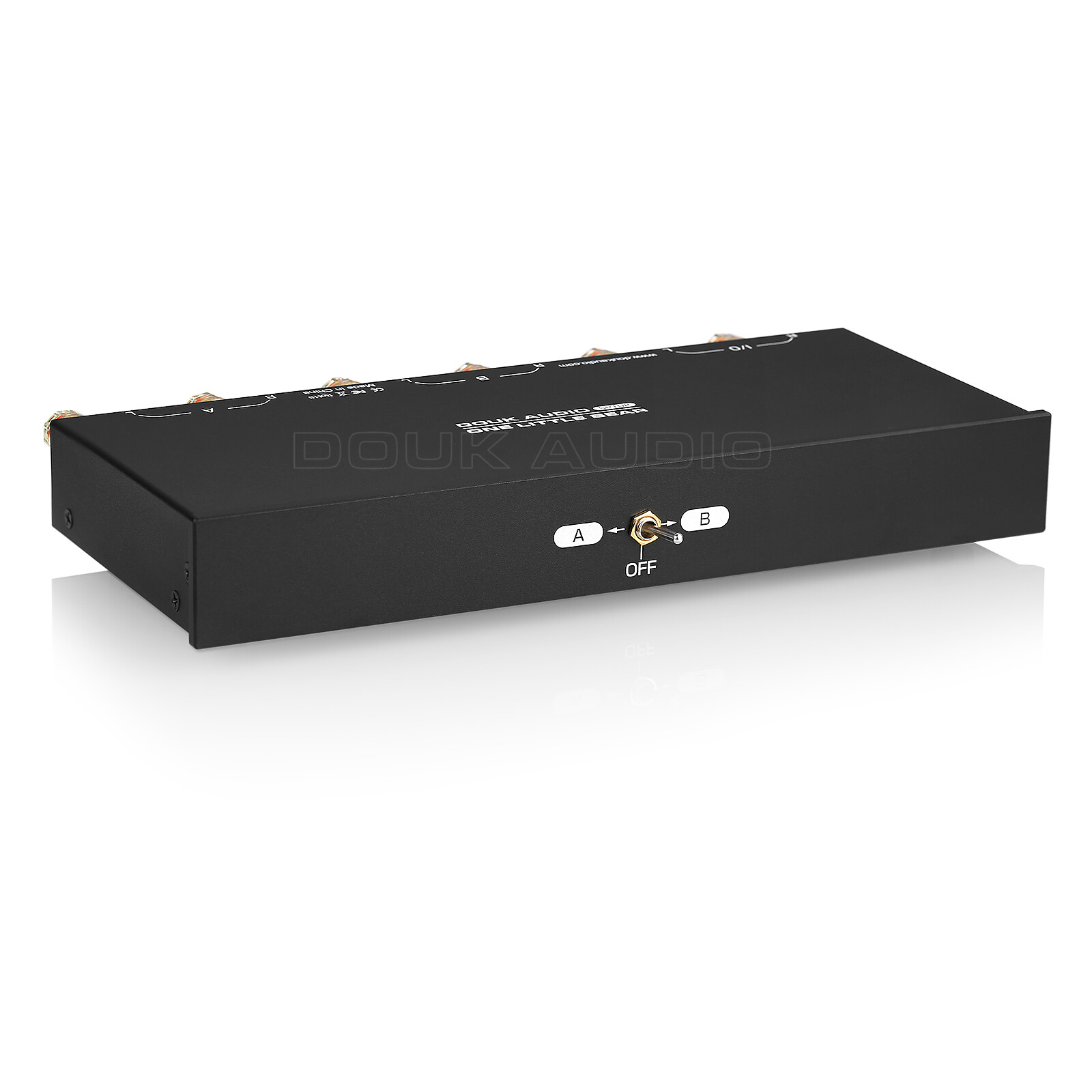 Douk Audio SP102 2 Zone Amplifier / Speaker Switcher Box Stereo Audio Selector