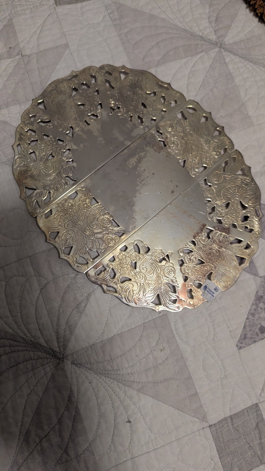 Expandable Trivet Hot Plate.From Leonard Silver Co.