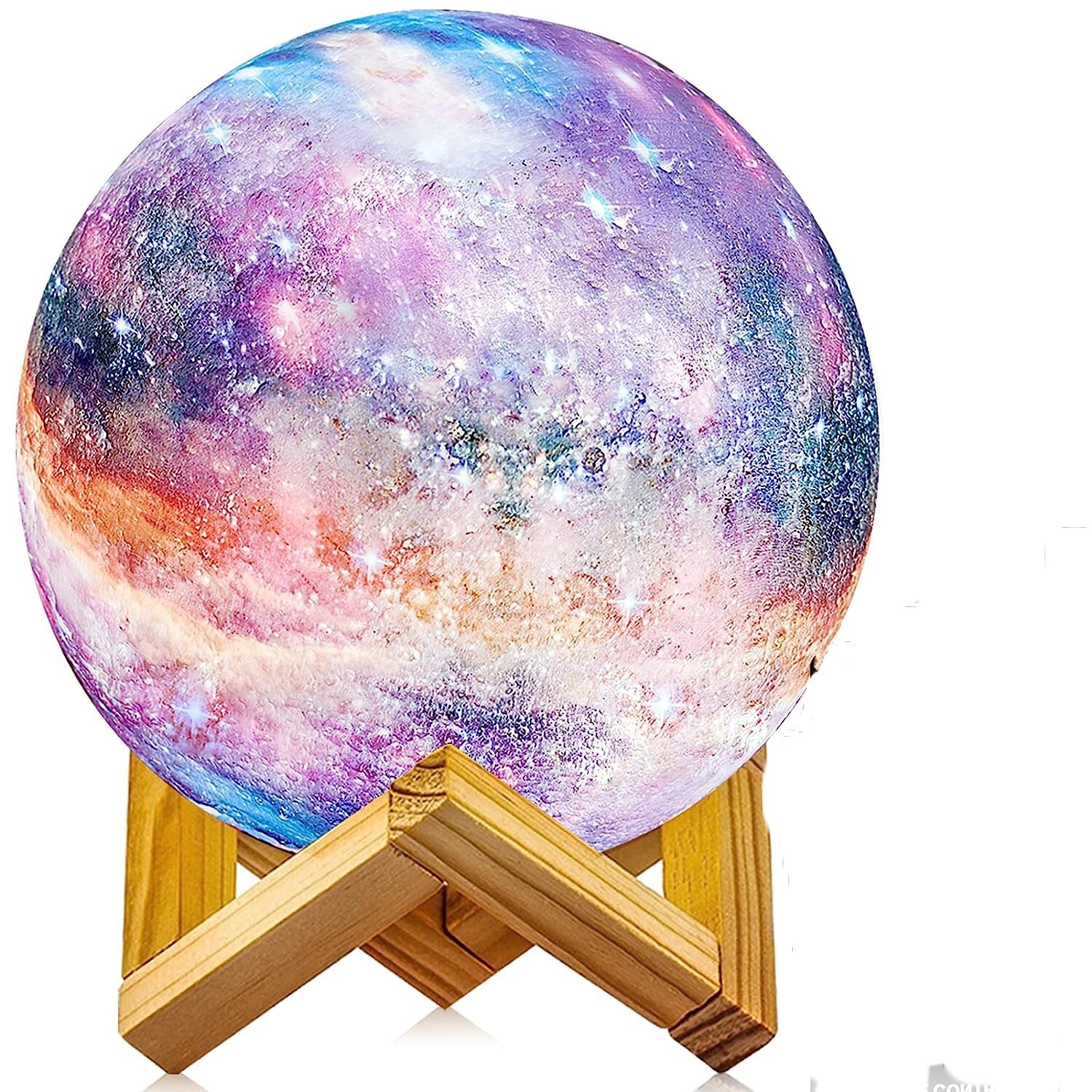 3D Moon Night Light Table Lamp USB Charging Touch Control Home Decor Gift