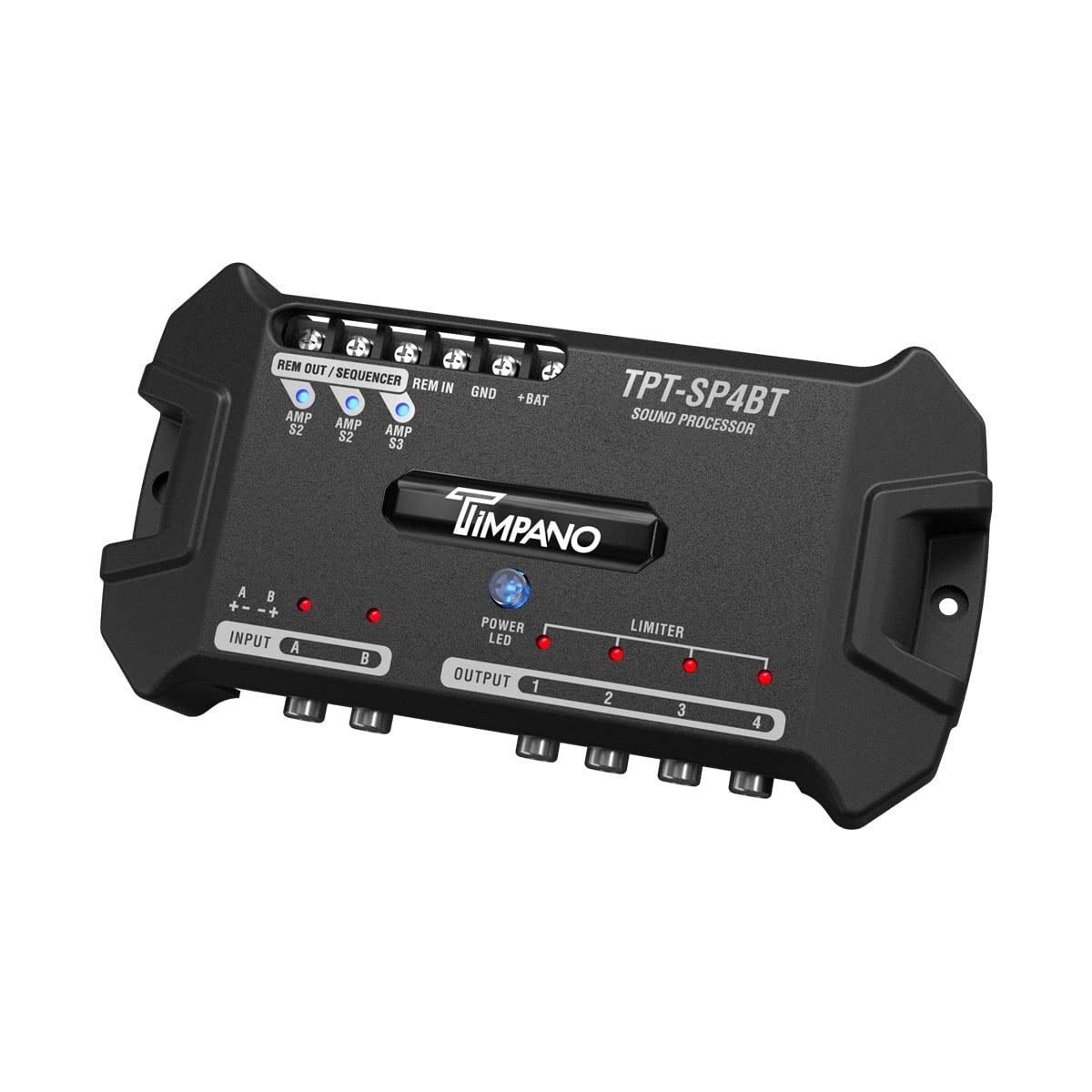TPT-SP4BT Bluetooth DSP 4 Output Channel- Full Digital Signal DSP Car Audio P...