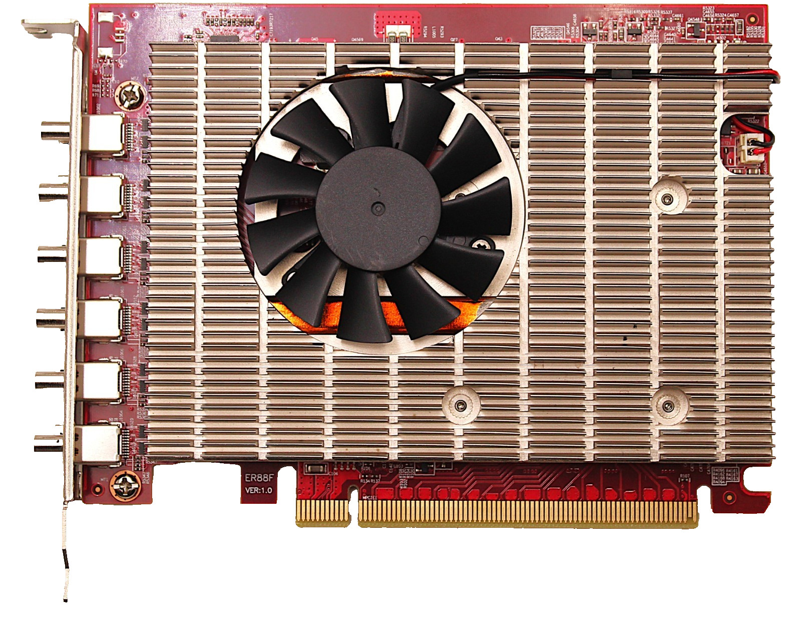 AMD Embedded Radeon E8860 E8860RF 6x Mini-DisplayPort PCIe Video Card