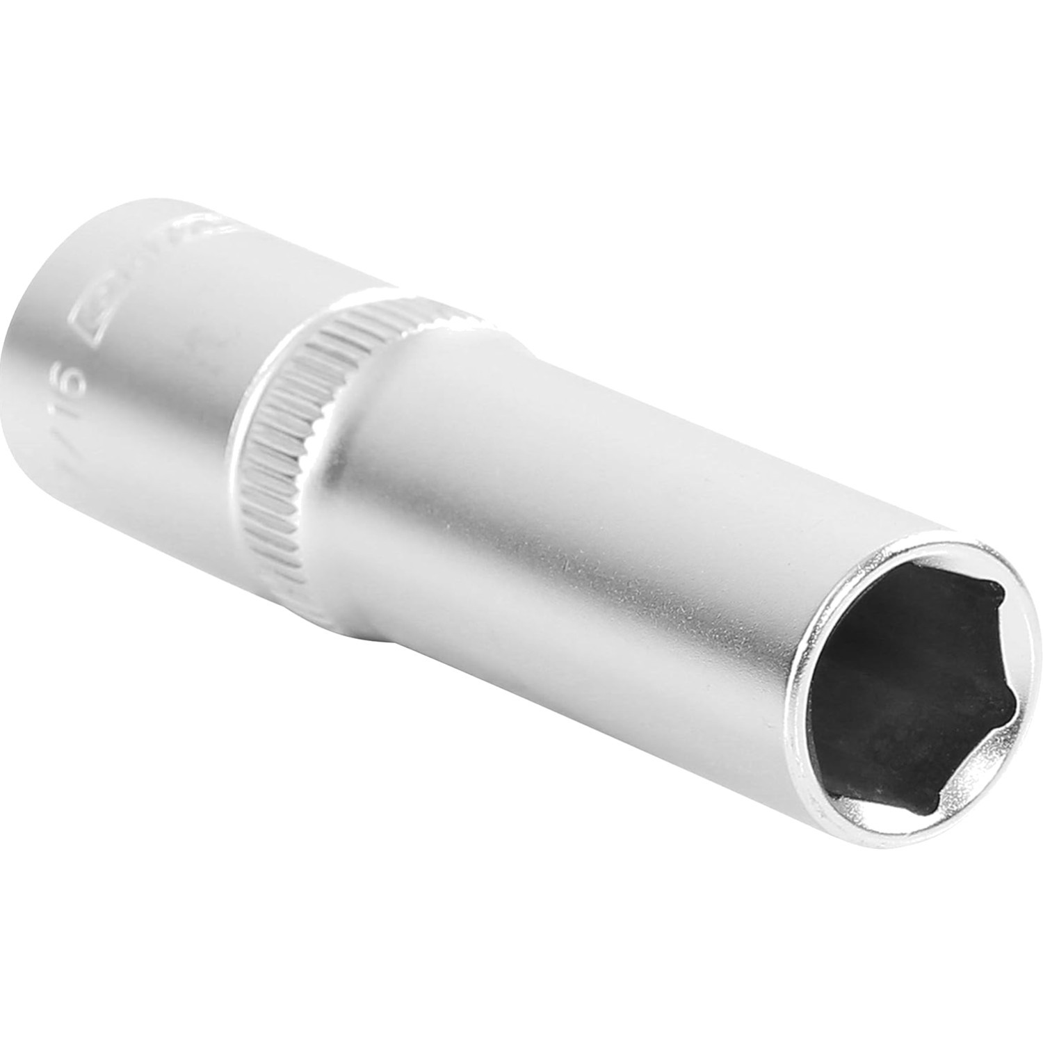7/16" Deep Socket, 3/8" Drive, Thin Wall Design, Hex Automotive Tool