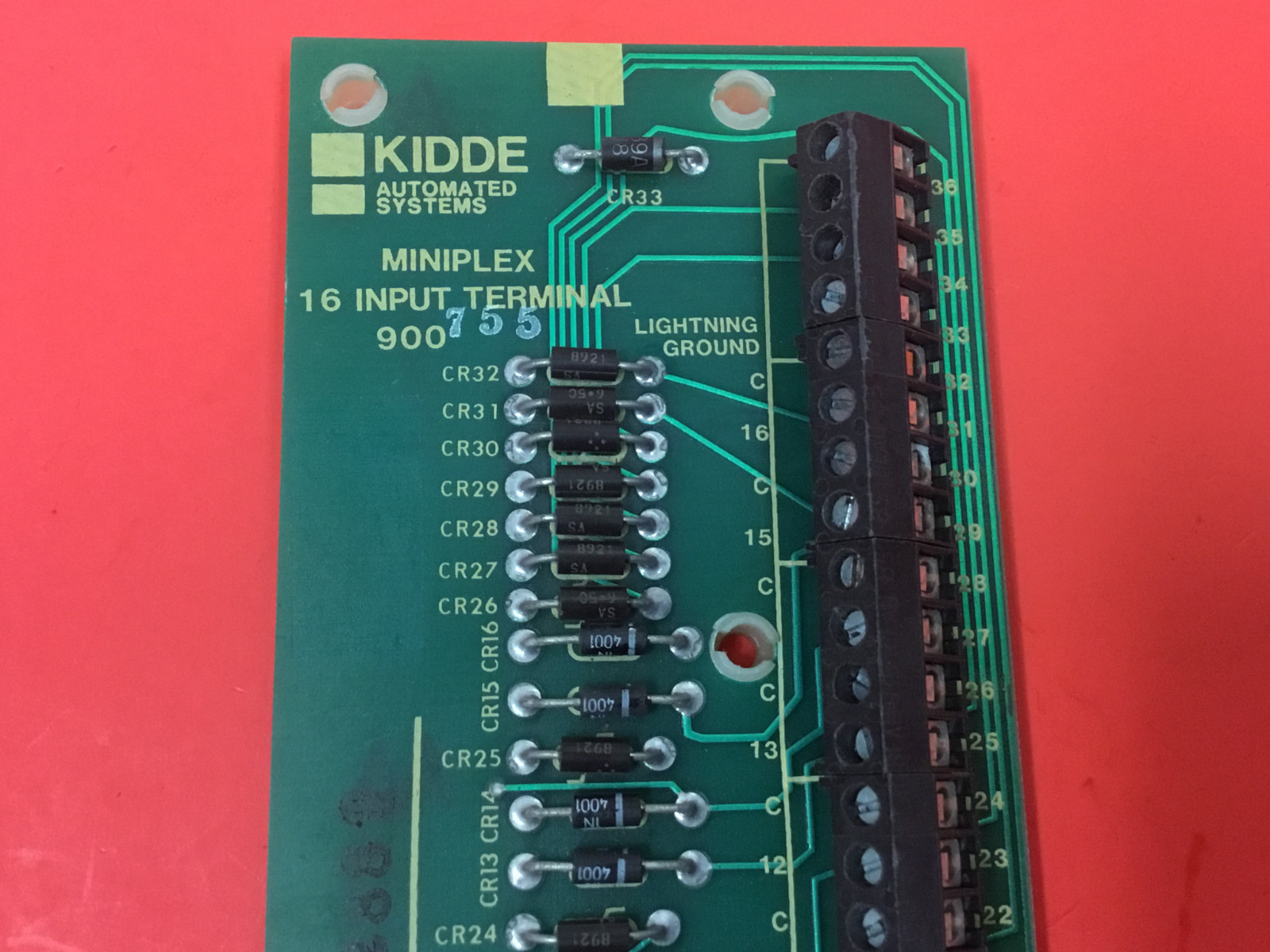 Kidde MiniPlex - P/N:900755 - Expand Output Termination Board