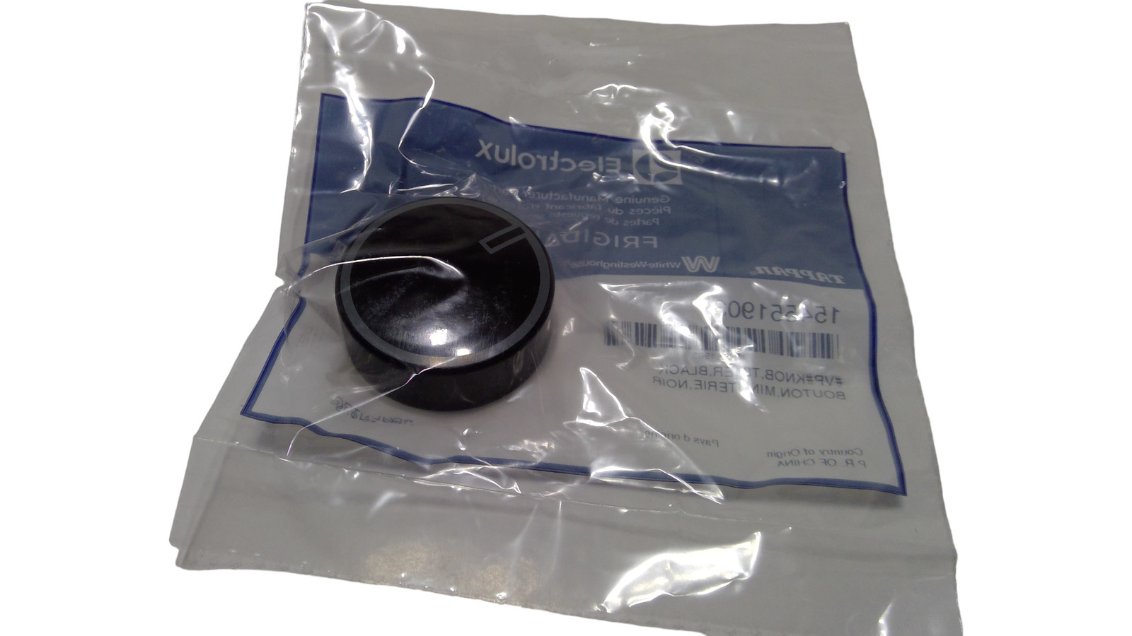 ELECTROLUX KNOB TIMER BLACK 154551903 NEW OEM 154551903
