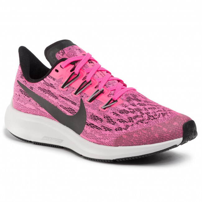 Nike Air Zoom Pegasus 36 GS Pink Blast Black White AR4149-601 Running Women's