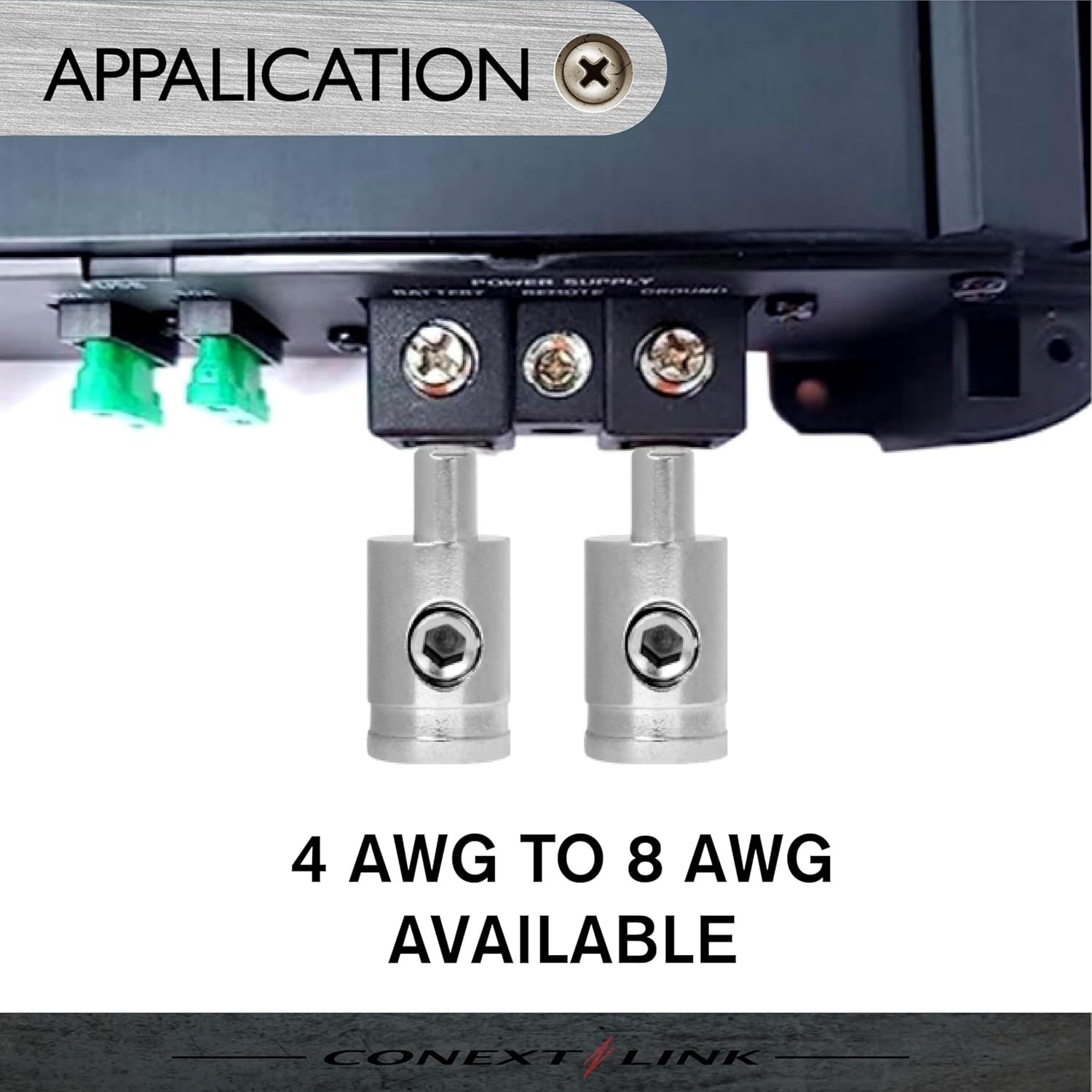 Quality Alloy Brass Wire Reducer 2-Pack - Non-Insulated Connection Solution