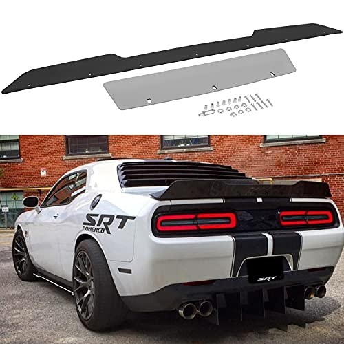 Bonbo Rear Wickerbill Spoiler Fits for Dodge Challenger 2008-2014 SRT RT SXT