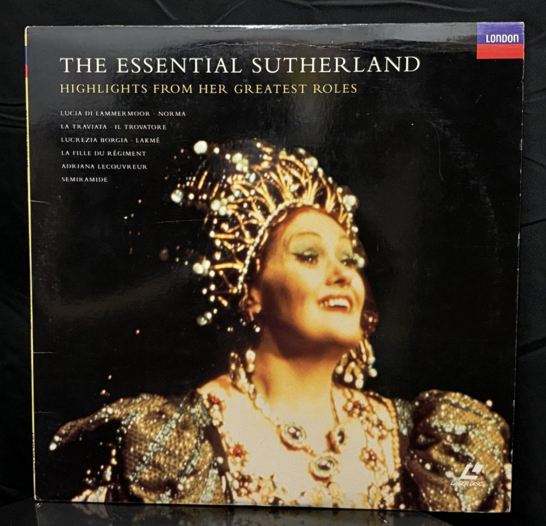 Essential Sutherland - Highlights From Her Greatest Roles - Laserdisc LD Movie