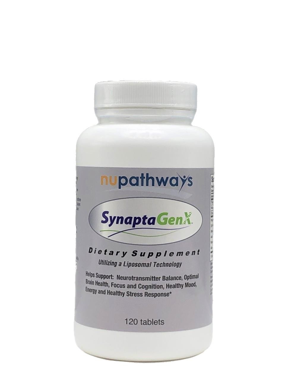 SynaptaGenX Amino Acid Supplement to Reduce Cravings, Anxiety. Brain Health