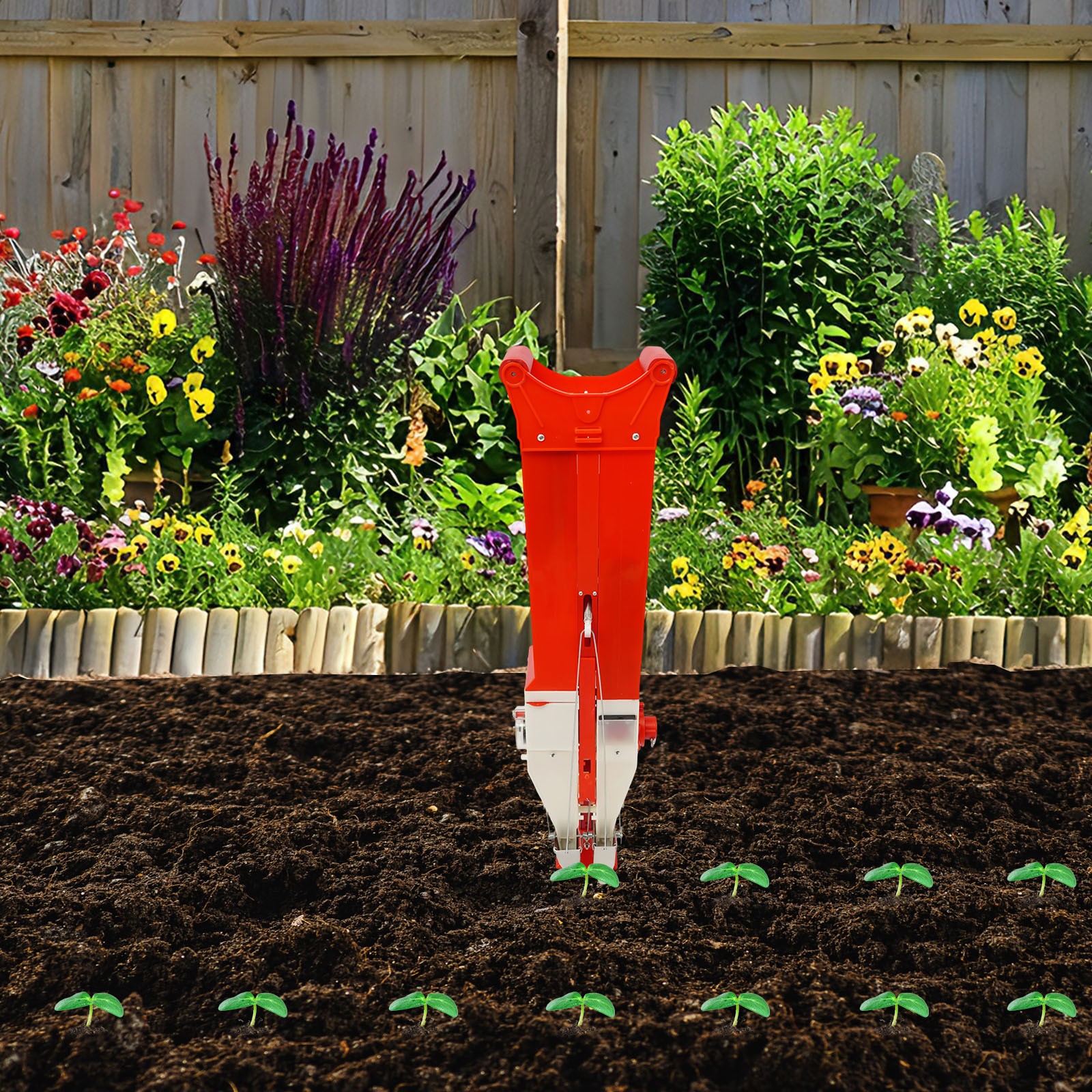 Manual Seeder Fertilizer Tool Garden Planter Vegetable Corn Peanut Corn Planter
