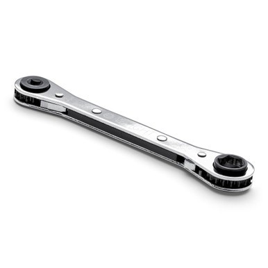Wright Tool 9397 Reverse Ratchet Box Wrench AC/Refrig 1/4"-3/16"Sq x9/16"-1/2"Hx